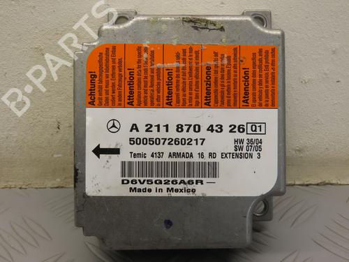 ecu-airbags-mercedes-benz-cls-c219-cls-350-219356-2118703985-2004-2005-2006-2007-2008-2009-2010-2011-9387848 main image