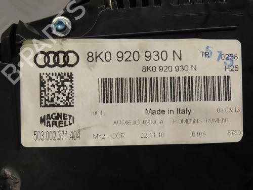 Used Instrument cluster AUDI A4 B8 (8K2) 2.0 TDI (143 hp) 30825003