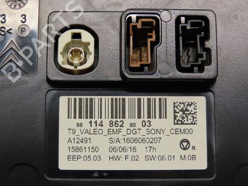 Multifunctionele display PEUGEOT 308 II (LB_, LP_, LW_, LH_, L3_) 1.6 BlueHDi 120 (120 hp) 27551114