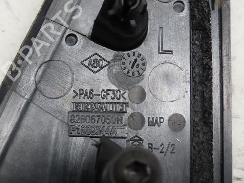 Venstre bak utvendig håndtak RENAULT CLIO IV (BH_) 0.9 TCe 90 (BHNF, BHMA, BHMH, BHJK, BHJR) (90 hp) 29643794