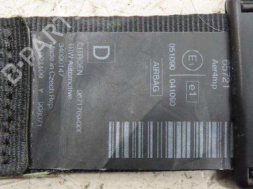 Front right seatbelt CITROËN C3 II (SC_) 1.4 HDi 70 (SC8HZC, SC8HR0, SC8HP4) | BP30311496I25 - Image 2