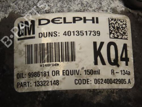 AC compressor OPEL ZAFIRA / ZAFIRA FAMILY B (A05) 1.7 CDTI (M75) | BP19490362M34 