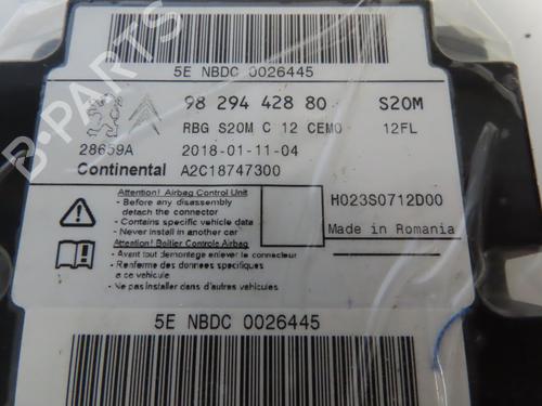 ecu-airbags-citroen-c3-iii-sx-2016-33712166 main image