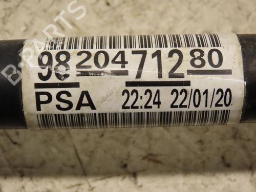 Used Left front driveshaft PEUGEOT PARTNER Box Body/MPV (K9) 1.5 BlueHDi 100 (102 hp) 30501747