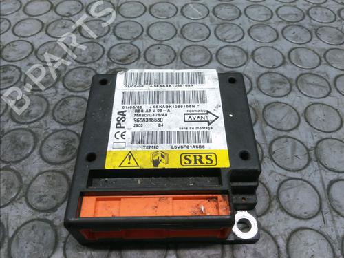 Kollisjonspute styreenhet CITROËN C3 I (FC_, FN_) 1.4 HDi (68 hp) 17779861