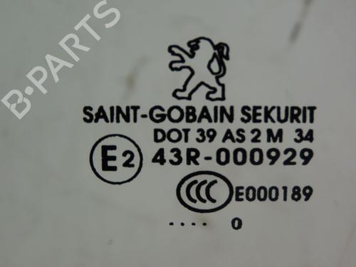 Used Front left door window PEUGEOT 3008 I MPV (0U_) 1.6 HDi (109 hp) 30629824