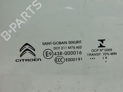 Front right door window CITROËN GRAND C4 SPACETOURER (3A_, 3E_) 1.2 PureTech 130 | BP29516364C19 