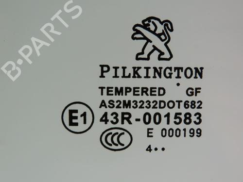 Rear right door window PEUGEOT 208 I (CA_, CC_) 1.0 VTi | BP27306907C21