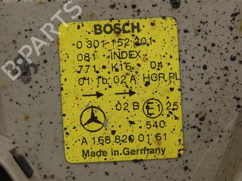 Left headlight MERCEDES-BENZ A-CLASS (W168) A 160 (168.033, 168.133) | BP17782483C28 