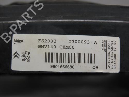 Used Radiator fan PEUGEOT 208 I (CA_, CC_) 1.6 BlueHDi 100 (100 hp) 31283691