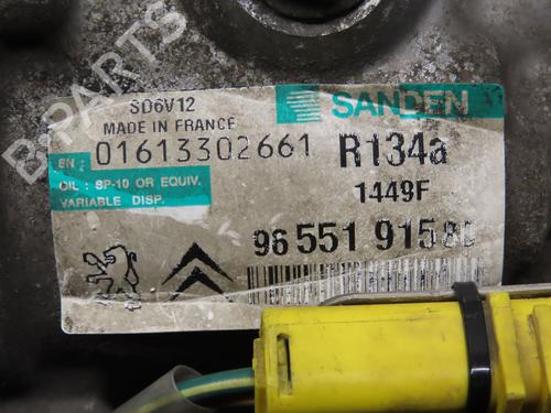 AC Kompressor PEUGEOT 206 Hatchback (2A/C) 1.4 HDi eco 70 | BP25778880M34