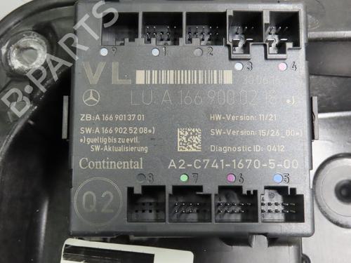 Used Front left window mechanism MERCEDES-BENZ A-CLASS (W176) A 180 (176.042) (122 hp) 31030572