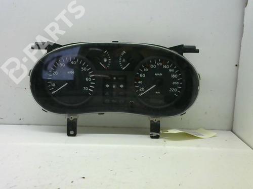 Used Instrument cluster RENAULT CLIO II (BB_, CB_) 1.5 dCi (B/CB07) (65 hp) 9374078