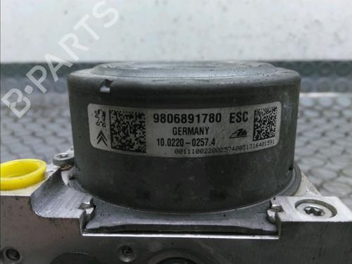Used ABS pump PEUGEOT 208 I (CA_, CC_) 1.6 HDi (92 hp) 17778436