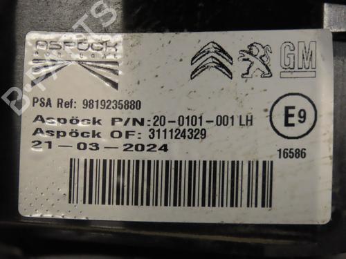 Used Left taillight PEUGEOT PARTNER Box Body/MPV (K9) 1.5 BlueHDi 100 (102 hp) 30979351