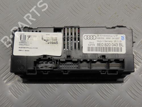 Commande Chauffage AUDI A4 B7 Convertible (8HE) 3.0 TDI quattro | BP17779552I5 