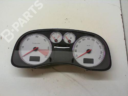 Used Instrument cluster PEUGEOT 307 (3A/C) 1.6 HDi 110 (109 hp) 9380201