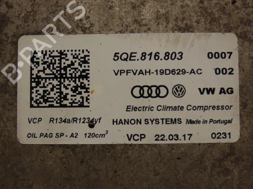 AC compressor VW GOLF VII (5G1, BQ1, BE1, BE2) 1.4 GTE Hybrid | BP29468791M34 - Image 4