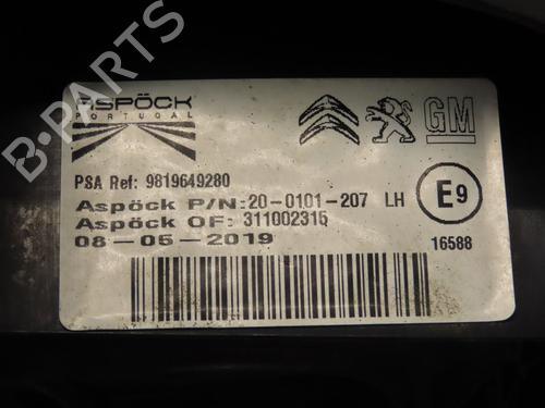 Used Left taillight CITROËN BERLINGO (ER_, EC_) 1.5 BlueHDi 100 (102 hp) 31276661