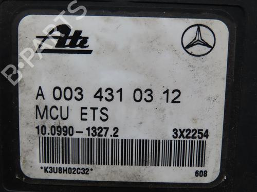ABS pump MERCEDES-BENZ C-CLASS (W202) C 180 (202.018) | BP17778388M43 