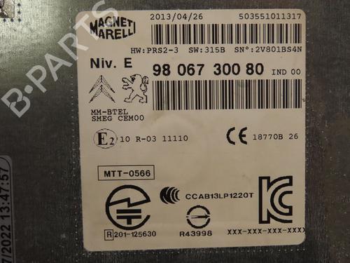 Used Radio PEUGEOT 208 I (CA_, CC_) 1.6 GTi (200 hp) 30333048