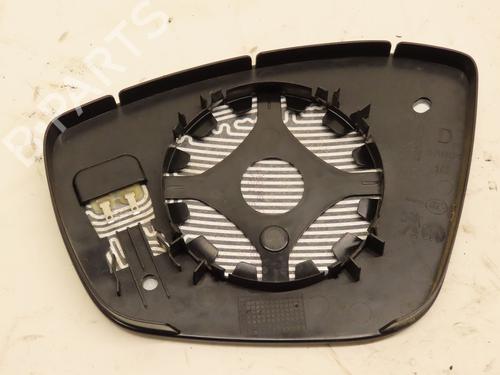 Used Right mirror glass PEUGEOT 208 I (CA_, CC_) 1.6 HDi (92 hp) 27331663