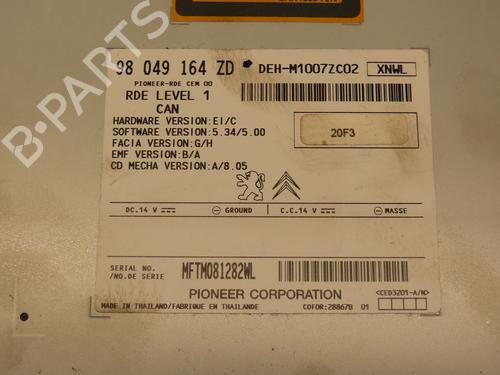 Radio PEUGEOT 208 I (CA_, CC_) 1.4 HDi | BP17779838E6 