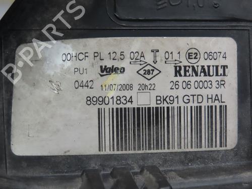 Used Left headlight RENAULT LAGUNA III (BT0/1) 1.5 dCi (BT00, BT0A, BT0T, BT1J) (110 hp) 23647257