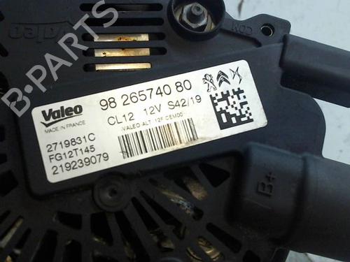 Used Alternator DS DS 3 / DS 3 CROSSBACK (UR_, UC_, UJ_) 1.2 PureTech 100 (URHNKK, URHNEK) (101 hp) 9378850