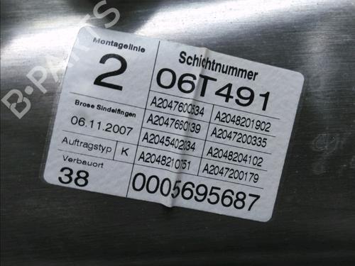 Front left window mechanism MERCEDES-BENZ C-CLASS (W204) C 200 CDI (204.007, 204.006) | BP17780799C22