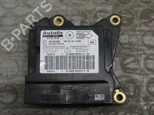 Used ECU airbags CITROËN BERLINGO MULTISPACE (B9) 1.6 HDi 90 (90 hp) 17779890