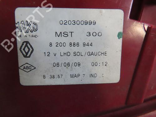 Left taillight RENAULT CLIO III (BR0/1, CR0/1) 1.5 dCi (C/BR0G, C/BR1G) | BP21049748C34 