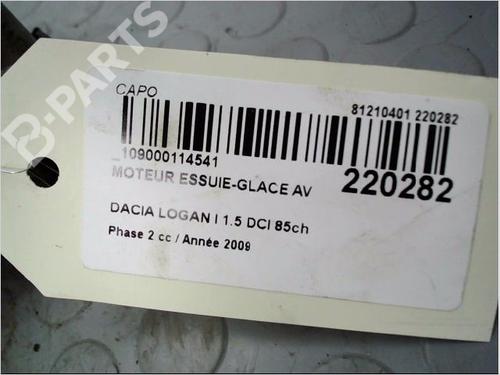 Front wiper motor DACIA LOGAN (LS_) 1.5 dCi (LS0W) | BP9388480M29 
