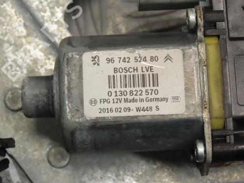 Used Front left window mechanism PEUGEOT 208 I (CA_, CC_) 1.0 VTi (68 hp) 25705863