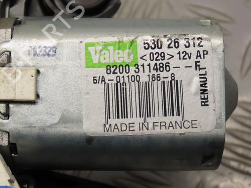 Rear wiper motor RENAULT MODUS / GRAND MODUS (F/JP0_) 1.5 dCi (FP0F, JP0F) | BP23099115M102