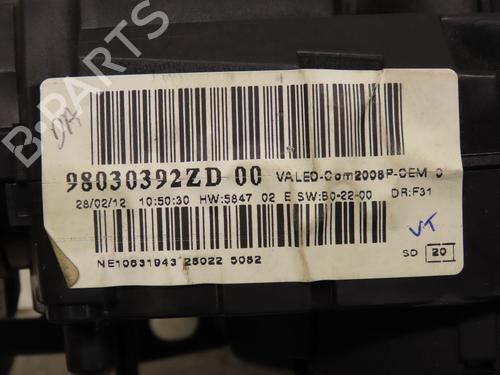 Steering column stalk PEUGEOT 208 I (CA_, CC_) 1.4 VTi | BP29380243I23 