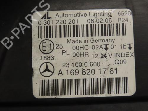 Left headlight MERCEDES-BENZ B-CLASS Sports Tourer (W245) B 180 CDI (245.207) | BP9619807C28 