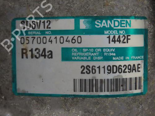 Used AC compressor AC compressor FORD FIESTA V (JH_, JD_) 1.4 TDCi (68 hp) 22848738 22848738