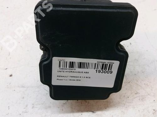 Used ABS pump RENAULT TWINGO III (BCM_, BCA_) 1.0 SCe 70 (71 hp) 9385093