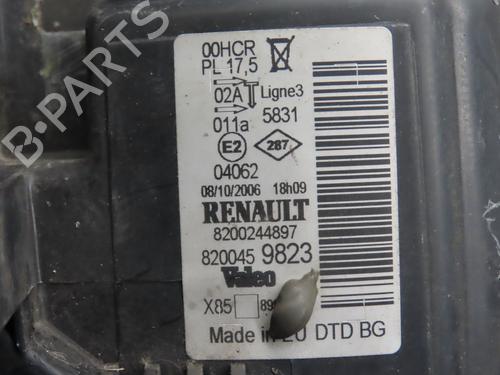 Right headlight RENAULT CLIO III (BR0/1, CR0/1) 1.5 dCi (BR17, CR17) | BP29757785C29 