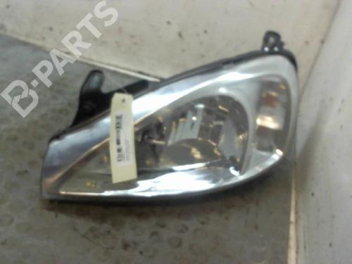 Used Left headlight OPEL COMBO Box Body/MPV 1.3 CDTI 16V (69 hp) 9380696