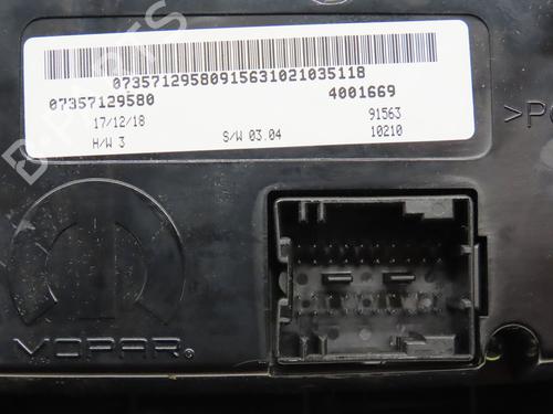 Used Climate control FIAT 500X (334_) 1.6 D Multijet (334AXA1B, 334AXA11) (120 hp) 30189180