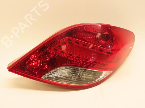 Used Right taillight PEUGEOT 207 (WA_, WC_) 1.6 HDi (90 hp) 27216492
