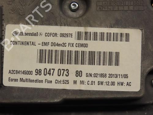 Multifunctionele display CITROËN C4 II (NC_) 1.6 HDi 115 (114 hp) 30447676