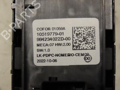 Used Left front window switch CITROËN C5 AIRCROSS (A_) 1.6 Hybrid 225 (A45GFR) (224 hp) 30164559