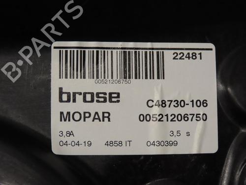 Front right window mechanism FIAT 500X (334_) 1.6 D Multijet (334AXA1B, 334AXA11) | BP30189200C23 