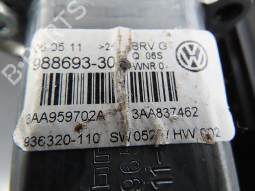 Front right window mechanism VW PASSAT B7 Variant (365) 1.6 TDI | BP33221970C23 - Image 2
