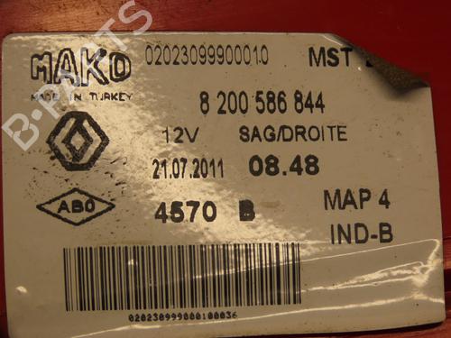 Used Right taillight RENAULT CLIO III Grandtour (KR0/1_) 1.5 dCi (KR0G) (68 hp) 17782689