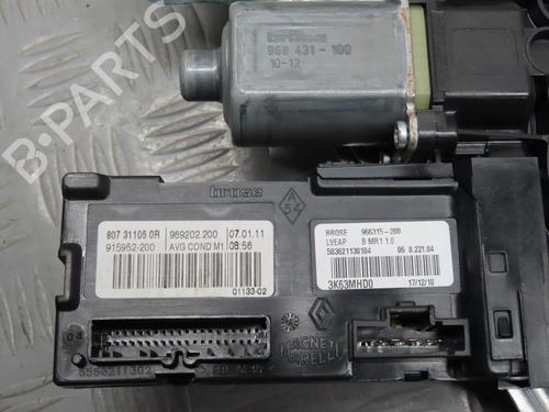 Used Front left window mechanism RENAULT SCÉNIC III (JZ0/1_) 1.5 dCi (JZ02, JZ0R) (95 hp) 23869085