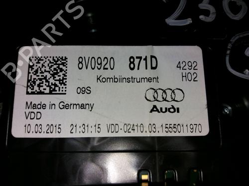 instrument-cluster-audi-a3-8v1-8vk-s3-quattro-8v0920871d-2012-2013-2014-2015-2016-2017-2018-2019-2020-12095265 main image